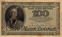 100 marek polskich 15.02.1919, seria S, Miłczak 