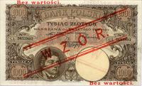 1.000 złotych 28.02.1919, WZÓR, Miłczak 55b, Pic