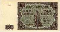 1.000 złotych 15.07.1947, seria Ł, na górnym mar