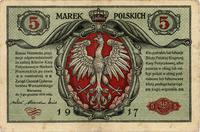 5 marek polskich 9.12.1916, 'Generał"- (-Biletów