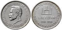 10 litu 1938, 20-lecie niepodległości, srebro pr