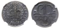 1 grosz 1930, Warszawa, patyna, piękna moneta w 
