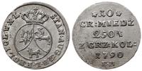 10 groszy miedziane 1790, Warszawa, Berezowski 0