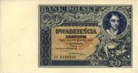 20 złotych 20.06.1931, seria DK, Miłczak 72c