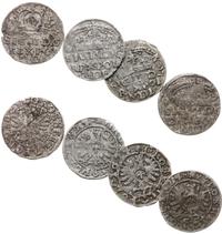 Polska, zestaw 4 monet o nominale grosz, 3 x 1624, 1 x 1625