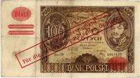 100 złotych 9.11.1934, seria C.W. nadruk General