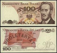 100 złotych 17.05.1976, seria EE, numeracja 6686