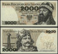 2.000 złotych 1.06.1979, seria AZ, numeracja 595