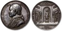 Watykan, medal na pamiątkę renowacji i rozbudowy Pałacu Laterańskiego, 1853