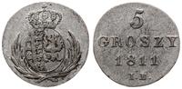 Polska, 5 groszy, 1811 IB