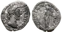 denar 187-188, Rzym, Aw: Głowa cesarza w wieńcu 