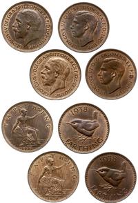 Wielka Brytania, zestaw 4 monet