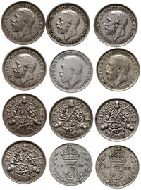 Wielka Brytania, zestaw 6 monet