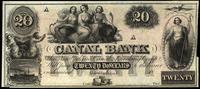 20 dolarów 18..., CANAL BANK, Nowy Orlean