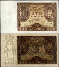 100 złotych 9.11.1934, Seria AV., -dodatkowy zna