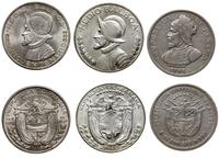 Panama, zestaw 3 monet