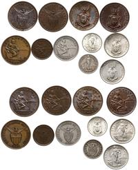 zestaw 11 monet, w skład zestawu wchodzą: 1/2 ce