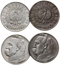 Polska, zestaw: 2 x 10 złotych, 1935 i 1936