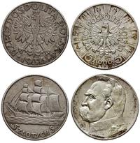 Polska, zestaw: 2 x 5 złotych, 1934, 1936