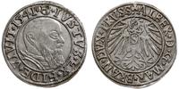 grosz 1541, Królewiec, długa broda księcia, ładn