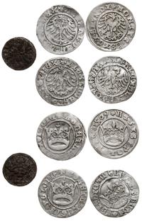 zestaw 5 monet, w skład zestawu wchodzą 3 półgro