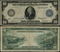 10 dolarów 1914, seria I9070429A, podpisy Burke 
