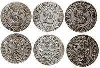 3 x szeląg ryski 1590, 1595, 1596, Ryga, razem 3