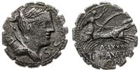 denar serratus 79 pne, Rzym, Aw: Głowa Diany z ł