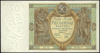 50 złotych 1.09.1929, seria CB, Miłczak 70b