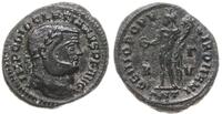 follis 300-301, Antiochia, Aw: Głowa cesarza w w