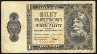1 złoty 1.10.1938, seria D, Miłczak 78a