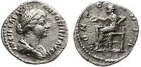 denar 164-169, Rzym, Aw: Popiersie córki cesarza