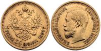 7 1/2 rubla 1897, złoto 6.44 g, ciekawa moneta r