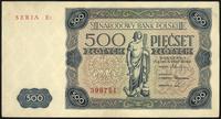 500 złotych 15.07.1947, seria E2, Miłczak 132b