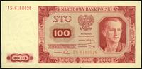 100 złotych 1.07.1948, seria IS, Miłczak 139f