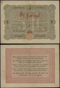 5 forintów 1.09.1848, seria SSd, numeracja 16704