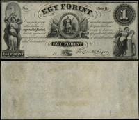 1 forint 18... (ok. 1850), seria B, bez numeracj