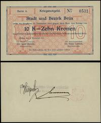 Austria-Węgry, 10 koron, ważne od 5.11.1918 do 15.12.1918