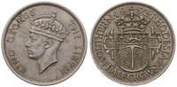 1/2 korony 1952, miedzionikiel, KM 24