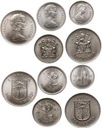 zestaw 5 monet, w skład zestawu wchodzą: 3 pensy