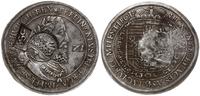 rubel jefimok 1655, kontrmarka wybita na talarze