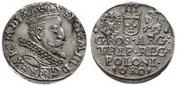 trojak 1601, Kraków, popiersie w prawo, moneta c