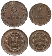 zestaw 2 monet 1918, w skład zestawu wchodzi 1 c