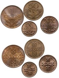 Portugalia, zestaw 4 monet