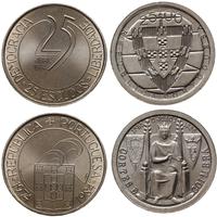 zestaw 2 monet, w skład zestawu wchodzą 25 escud