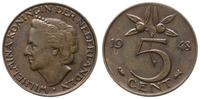 Niderlandy, 5 centów, 1948