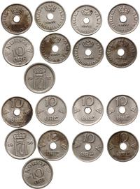 zestaw 9 monet, w skład zestawu wchodzi: 10 ore 