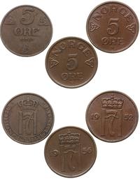 Norwegia, zestaw 6 monet