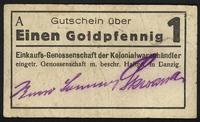 1 goldfenig wydany przez Einkaufs-genossenschaft