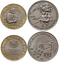 Portugalia, zestaw 2 monet, 1991